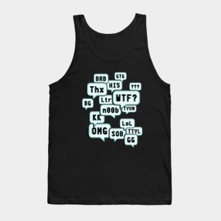 Gaming Slang Tank Top